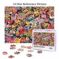 RUYER – FLOATING AROUND Wooden Jigsaw Puzzle 500 Pieces Educational Toy Painting Art Decor Decompression toys 500pcs