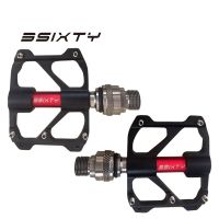 3SIXTY สำหรับ Brompton Pedal Ti Axis 3แบริ่ง Titanium Alloy Quick Release Pedal 220กรัมคู่จักรยานอุปกรณ์เสริม