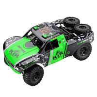 รถบังคับวิทยุ New JJR/C รุ่น D820 สีเขียว 1/8 2.4G 4WD RC Car Electric Amphibious Off-Road มาพร้อมความเร็ว แรง ลุยน้ำได้