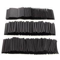 415pcs/lot 60mm 2:1 Polyolefin Heat Shrink Sleeve HeatShrink Insulation Tubing Cable Sleeving Wrap Wire Kit Black Electrical Circuitry Parts