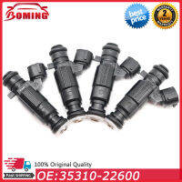 35310-22600รถหัวฉีดหัวฉีด Fit สำหรับ Hyundai Accent 1.5L 1.6L I4 2000-2005 3531022600 4ชิ้นล็อต