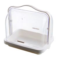 Kitchen Bread Storage Box Plastic First Aid Medicine Storage Box Cosmetic Organizer Multifunctional Flip Medicine Bread Boxes