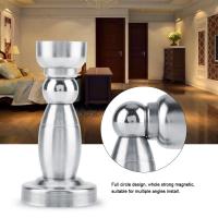 Stainless Steel Door Stopper deurstopper Strong Magnetic Door Stop Holder Anti-collision Catch Door Suction Catch tope puerta Door Hardware Locks