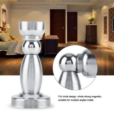 Stainless Steel Door Stopper deurstopper Strong Magnetic Door Stop Holder Anti-collision Catch Door Suction Catch tope puerta Door Hardware Locks