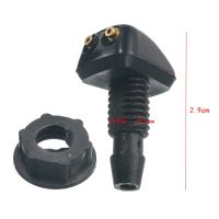 【CW】 Universal Front Windshield Washer Wiper Nozzle Sprayer Sprinkler Water Spout Outlet For Toyota Mazda Hyunda