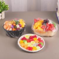 50/80/100pcs Disposable Food Cover Plastic Wrap Elastic Food Lids For Fruit Bowls Cups Storage Kitchen Fresh Keeping Saver Bag