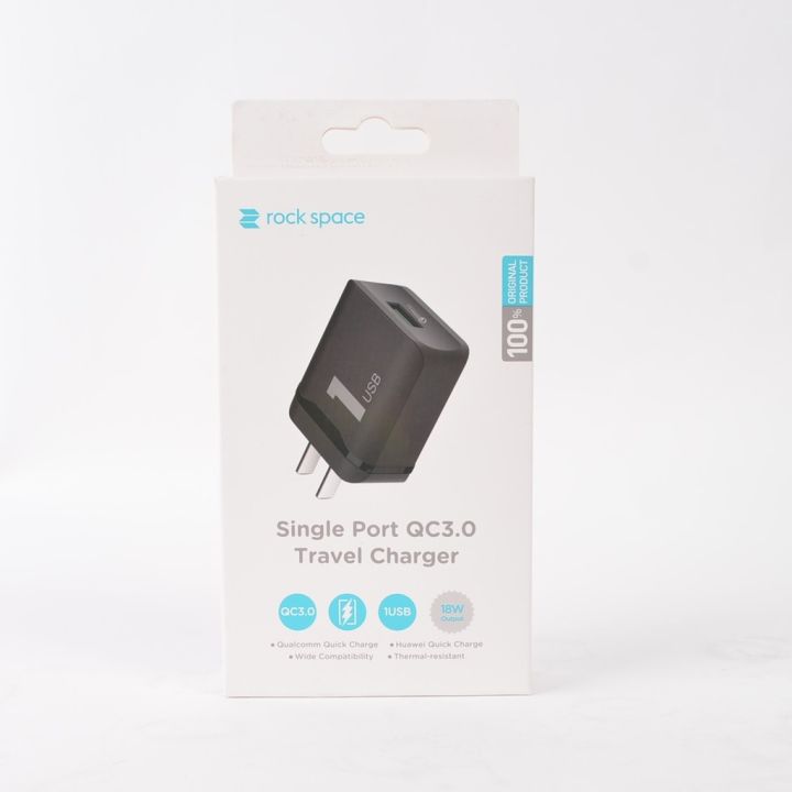 best-seller-rock-adapter-1-usb-quick-charg-dual-port-qc-3-0-travel-charger-รุ่น-t12-ที่ชาร์จ-หูฟัง-เคส-airpodss-ลำโพง-wireless-bluetooth-คอมพิวเตอร์-โทรศัพท์-usb-ปลั๊ก-เมาท์-hdmi-สายคอมพิวเตอร์