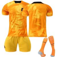 ☎✐ shyysm 2223 Netherlands Home Orange No. 4 Van Dijk 10 Memphis 21 De Jong Football Kit World Cup Jersey