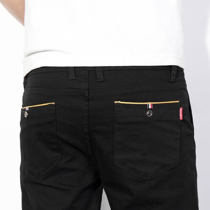 black-men-cotton-shorts-chinos-short-below-knee-length