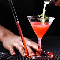 【CW】✑♤❦  Fun Cocktail Glass Revolving Tail Wine for Bar Supply Barware