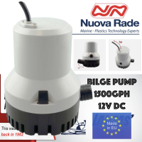 NUOVA RADE Submersible Bilge Pump, 1500Gph, 12V