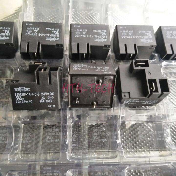 855awp-1a-c2-12vdc-855awp-1a-f-s-b-u01รีเลย์ไฟฟ้า24vdc-12vdc855awp-1a-f-c-b-30a-240vac-4พิน