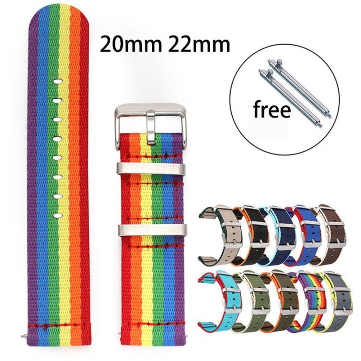 20mm-22mm-quick-release-สำหรับ-huawei-samsung-s4-s3-s2-active-smart-watch-band-ผ้าใบไนลอนธรรมดา-watchband-อุปกรณ์เสริม