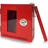 กล่องเก็บกุญแจพร้อมค้อนทุบกระจก / Emergency Key Box W140xH150xD45mm.