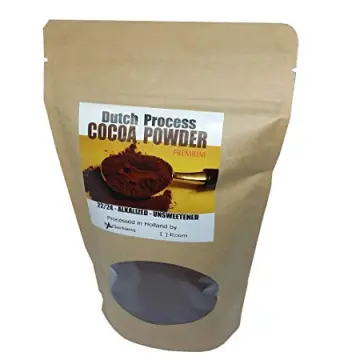 Dutch Processed Black Cocoa Powder (1Lb) - Made with 100