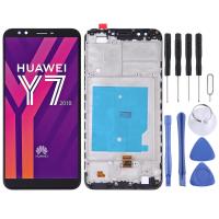 หน้าจอ LCD ของ OEM สำหรับ Huawei Y7 (2018) ประกอบครบชุดพร้อมกรอบ Digitizer (สีดำ) (เทคโนโลยี Sunsky)