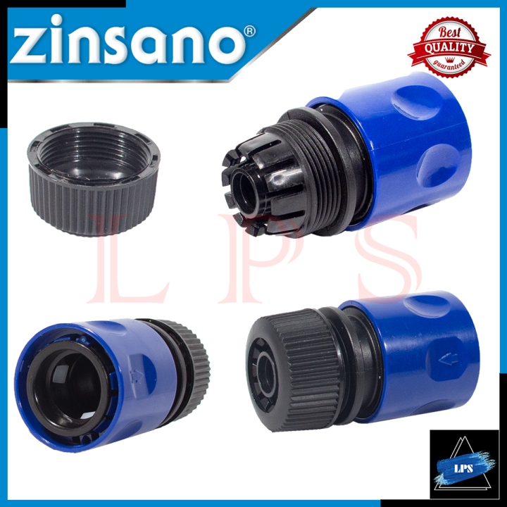 zinsano-ข้อต่อเร็วสวมสายยาง-เครื่องอัดฉีดน้ำแรงดันสูง-รุ่น-bbziadaptor15-การันตี