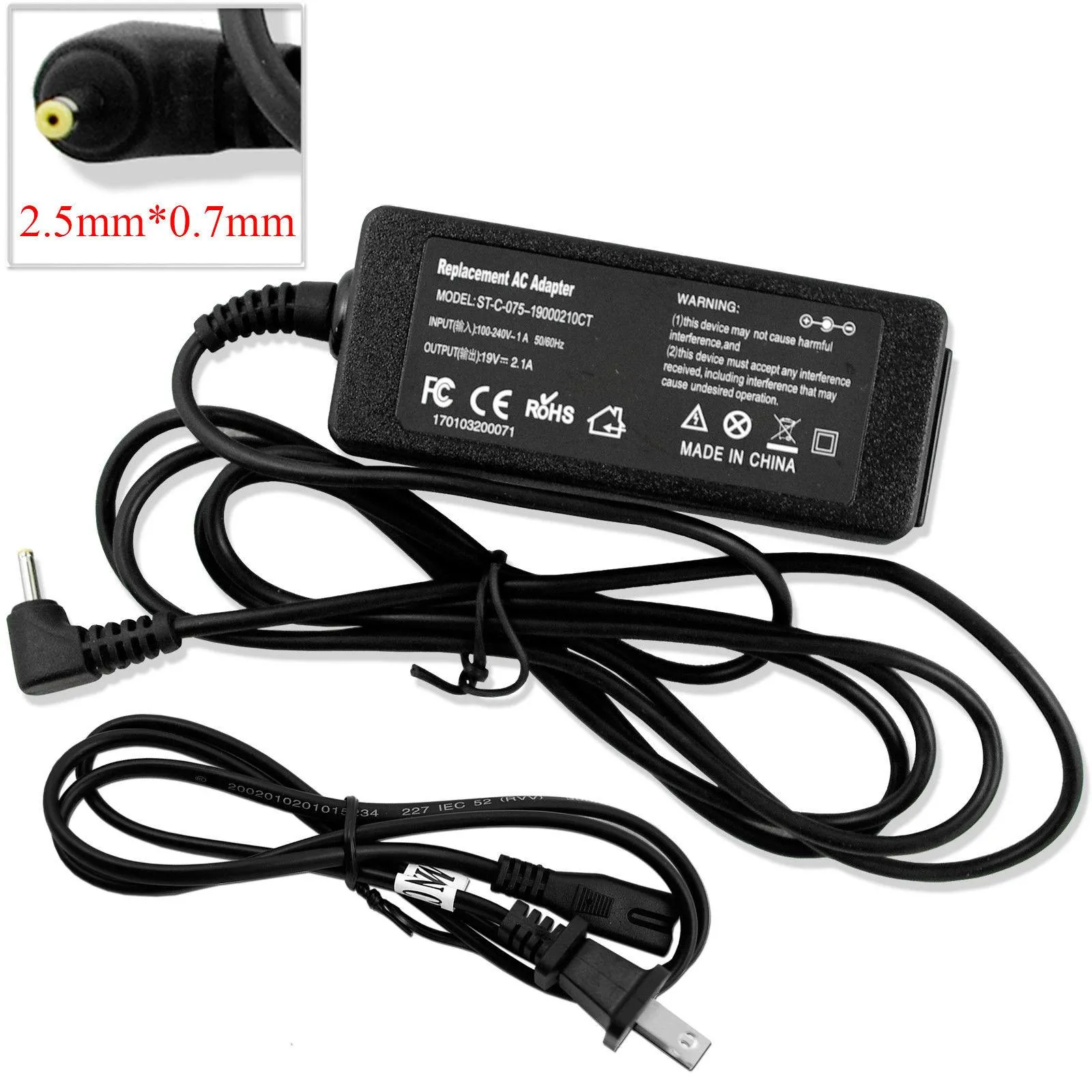 40w Ac Power Adapter Charger For Asus Eee Pc 1001p 1005ha 1005hab 1005pe 1101ha Lazada Ph