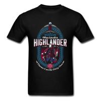 TEE คุณภาพสูง เสื้อยืดผ้าฝ้าย พิมพ์ลาย Macleods High Lander 90s สีดํา สไตล์คลาสสิก แนวสตรีท เหมาะกับฤดูร้อน สําหรับผู้ชาย