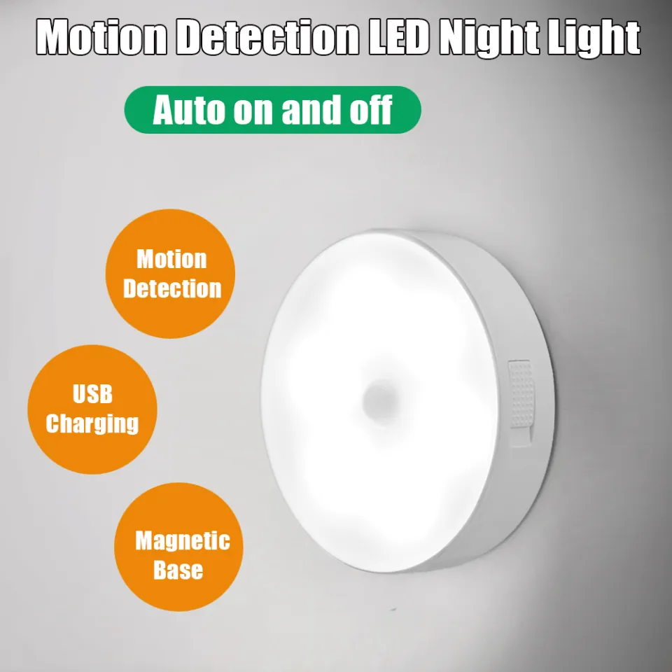 Amazing New Body Sensing Automatic LED Motion Sensor Night Lamp