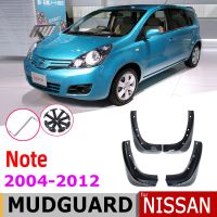 Mudflap Fender For Nissan Note E11 2012~2004 Mud Flaps Guard Splash Flap Mudguard Essories 2011 2010 2009 2008 2007 2006 2005