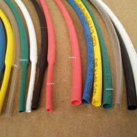 1/2/5/10/20/50/100M Heat Shrink Diameter 0.8mm 2:1 Electrical Sleeving Cable Wire Heatshrink Tube All Colour Electrical Circuitry Parts