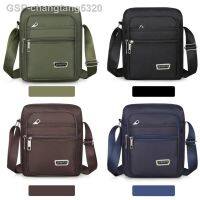 2023ร้อน☊Tas Bahu Prio Tas Prio Kasual Saku Nilon Risleting Tote Kurir Anti Air Selempang