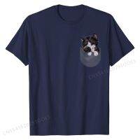 T-Shirt, Cute Sleepy Tabby Kitten In Pocket, Cat Party Tshirts On Sale Tops Tees Cotton MenS Camisa S-4XL-5XL-6XL