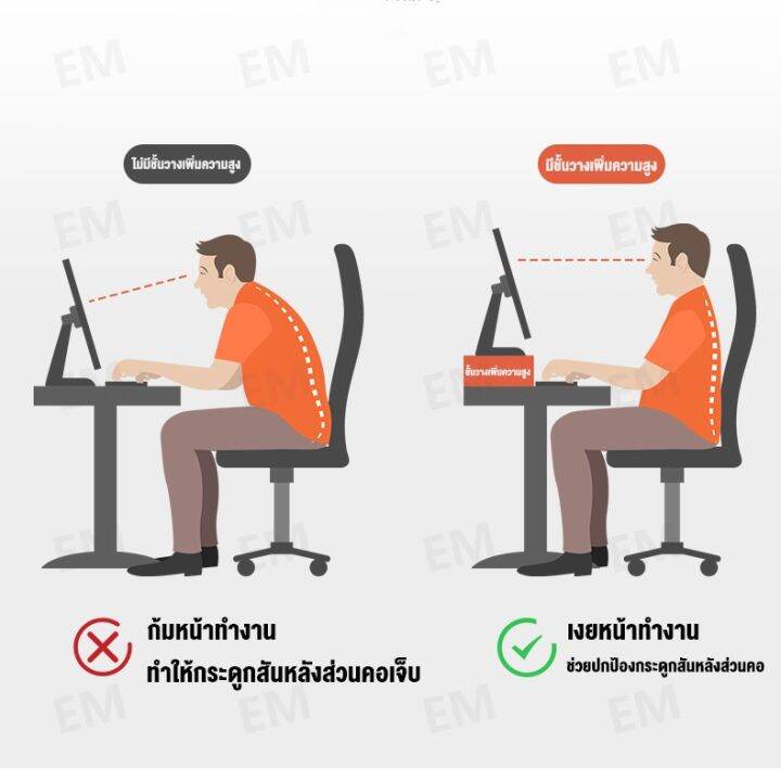 lt-ชั้นวางจอคอม-ชั้นวางไม้-3-2-1ชั้น-สีขาว-สีไม้-พร้อมชั้นเก็บของ-ชั้นวางโต๊ะ-คุณภาพดี-ชั้นวางของแท่นวางอเนกประสงค์-laptop-stands