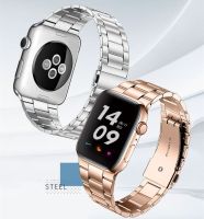 Strap For Apple Watch Band Series 7 45mm 41mm iWatch Stainless Steel Band For Applewatch SE 6 5 4 3 44mm 40mm 42mm 38mm Bracelet Straps