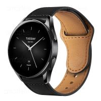 Skórzany pasek do zegarka Xiaomi S2 42mm 46mm zegarek zastępuje bransoletkę do Xiaomi Watch S1 aktywny pasek do Mi Watch Color2