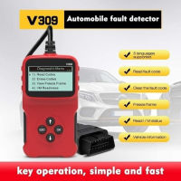 หลายภาษาอ่านรหัส V309อ่านล้างรหัสข้อผิดพลาด Im DTC OBD2 Obdiieobd USB OBD 2 OBD2รถยนต์วินิจฉัยสแกนเนอร์เครื่องมืออัตโนมัติ