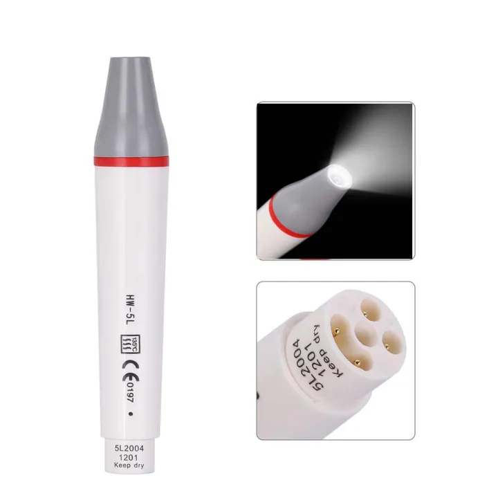 Dental LED Light Piezo Scaler Detachable Handpiece HW-5L fit Woodpecker ...