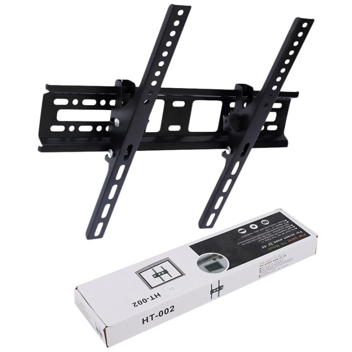 สปอตกรุงเทพ-ขาแขวนทีวี-ขนาด-32-55-นิ้ว-ปรับก้ม-เงยได้-led-lcd-tilting-wall-mount-32-55-นิ้ว-black-tv-stand-supports-55-inch-screen