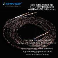 SYRNARN MDR-Z7 Z1R Z7M2 Headphone balance cable HE-R9 D7100 D7200 D600 4pin XLR 4.4 3.5 OCC copper Silver plated Upgrade cable