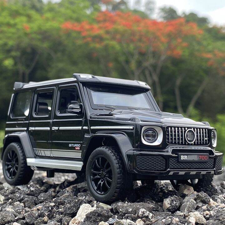 g65-1-32-g700-suv-โมเดลรถโลหะผสมของเล่นโลหะจำลองการขับรถออฟโรดของสะสมไฟเสียงของขวัญสำหรับเด็ก