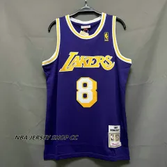 Men's Mitchell & Ness Kobe Bryant White Los Angeles Lakers 2003/04