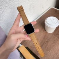 ✺ Popular Leather Loop Band 41/45mm for Apple watch Strap 38/42mm 40/44mm Bracelet for iWatch Correa 49Ultra SE8 7 6 5 4 3 2 1Belt