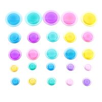 10pcs Whiteboard Magnet Button Fridge Notes Round Holder Message Lockers Label Memo 2/3/4cm Colorful Creative Home Office Decor