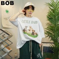 BOB QCLOTH เสื้อ Oversize พรีออเดอร์ !! collection Team Dog SML2XL3XL