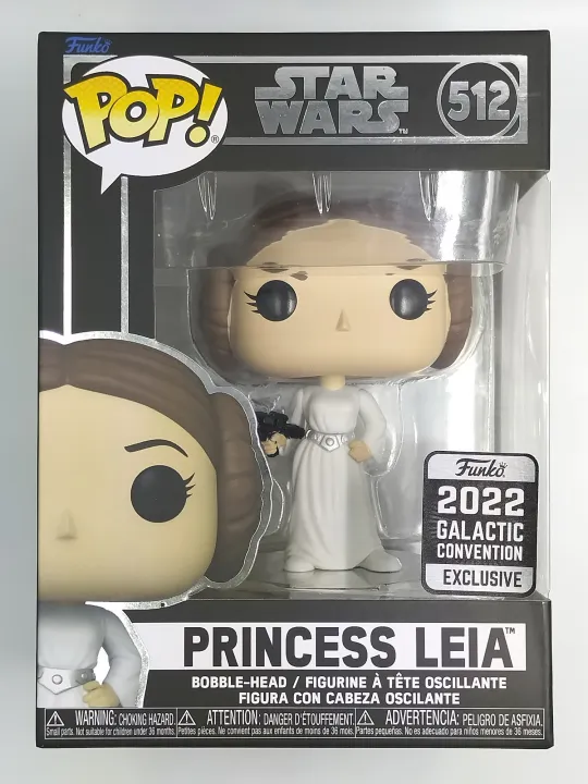 2022 Star Wars Celebration Funko Pop Star Wars Princess Leia 512