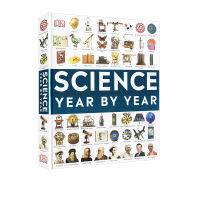 DK Encyclopedia of history of Science in English original DK science year by year hardcover full-color large format DK Encyclopedia of history of science and Popular Science Series Ultimate Visual Guide to scientific inventions
