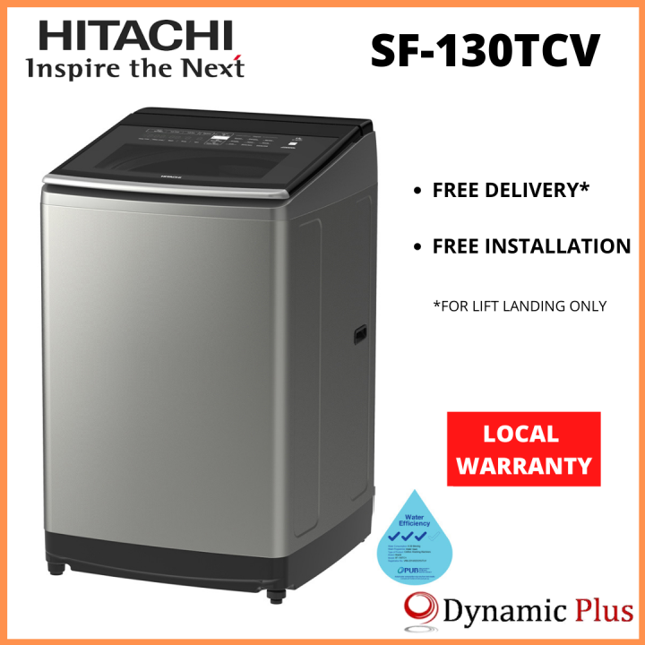 [BULKY] Hitachi SF130TCV Top Load Washing Machine 13kg Lazada Singapore
