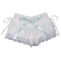 Multilayer Lace Shorts Women Ribbons Flower Ruffles Elastic Waist Cute Cake Shorts  Lolita Shorts for Sweet Girls Kawaii Clothes