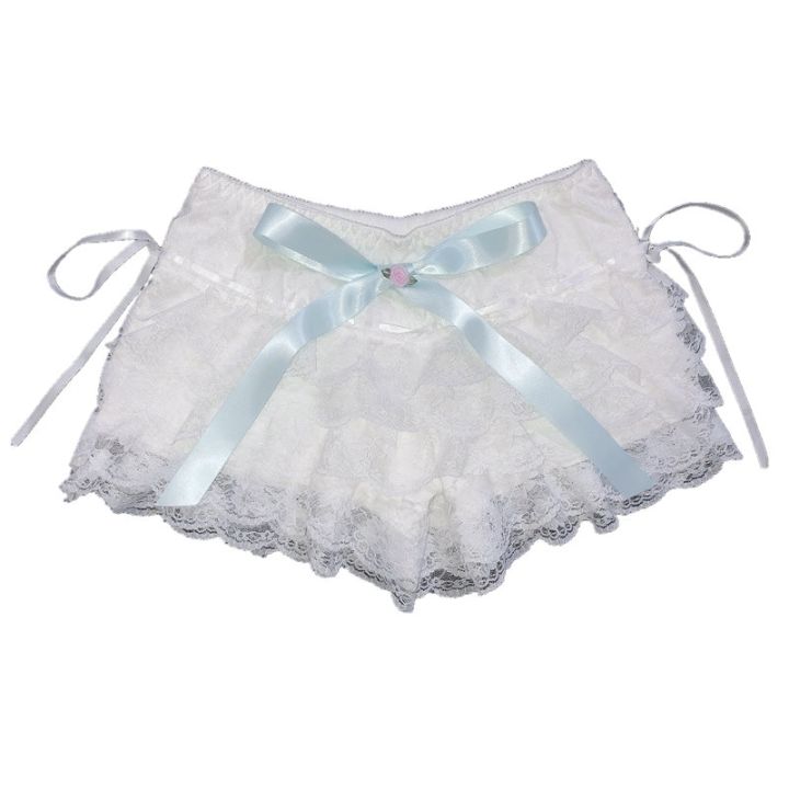 multilayer-lace-shorts-women-ribbons-flower-ruffles-elastic-waist-cute-cake-shorts-lolita-shorts-for-sweet-girls-kawaii-clothes