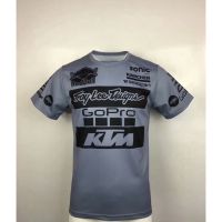 ktm moto gp เสื้อยืดคอกลมแขนสั้นแบบแห้งเร็ว