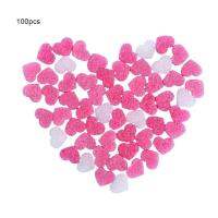 Sponge Ball Eye-catching Portable Pink White Mini Heart Love Beads Foam Strip Slime Rich Qualities Foam Ball Party Supplies Adhesives Tape