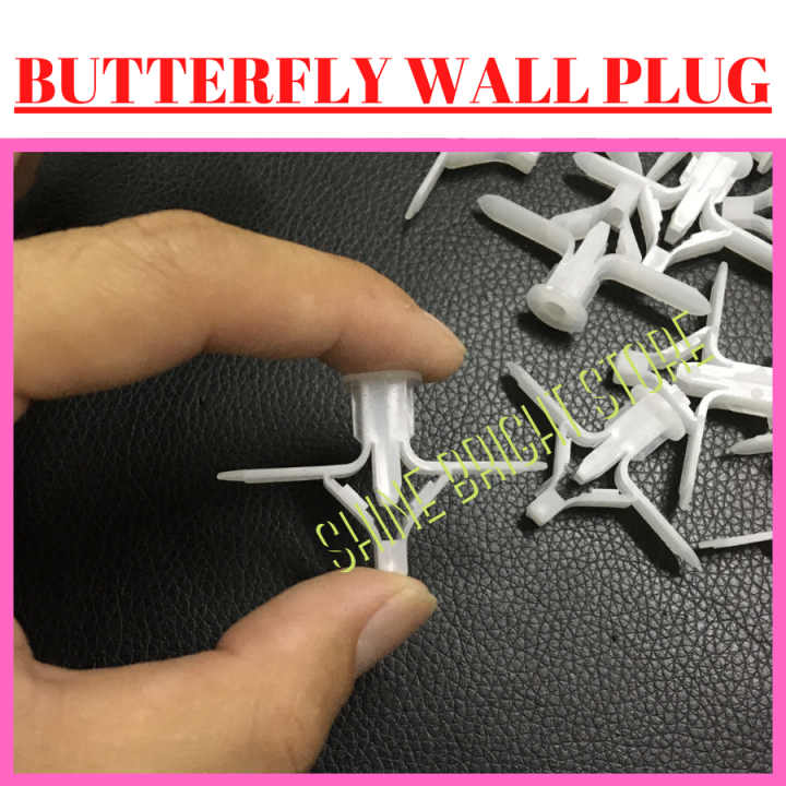 Pvc Butterfly Wall Plug