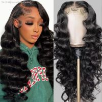 Loose Deep Wave Wigs Human Hair 32Inch Lace Frontal Human Hair Wigs 5x5 Loose Wave Closure Wigs 180 13x6 Lace Frontal Wigs [ Hot sell ] Decoration Center