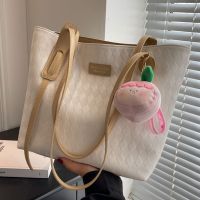 [COD] This years popular bag simple rhombus summer big 2023 new womens commuting shoulder tote